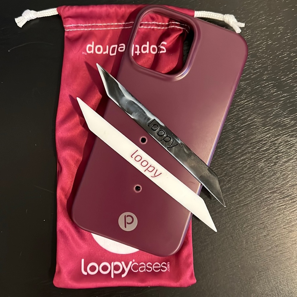 Loopy 13 Pro Max Case - Wine